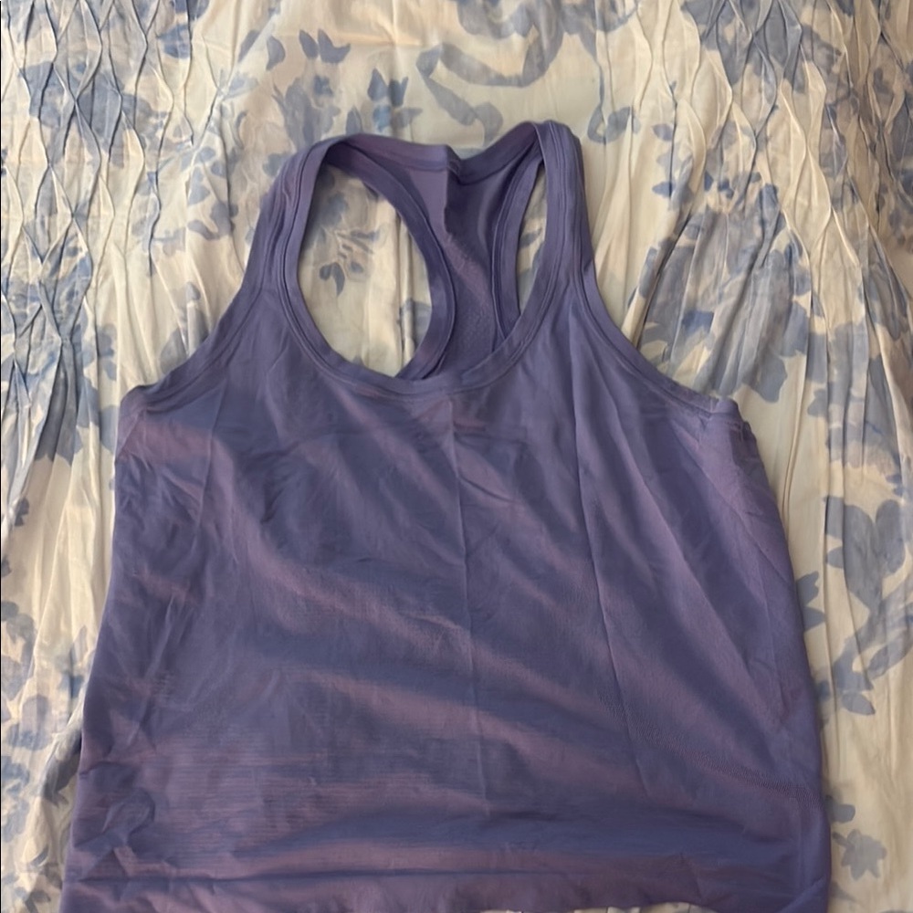 Women's Lululemon Swiftly Tech Purple Tank Top